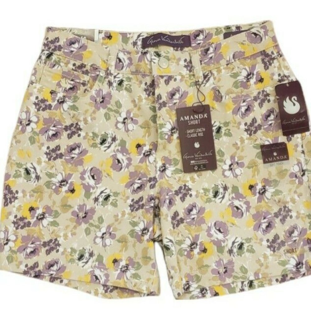 Gloria Vanderbilt Women's Shorts Jeans Amanda Size 4 New with Tags